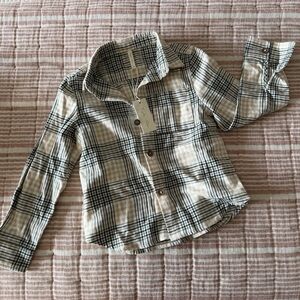 Rylee + Cru Flannel Plaid Kids Shirt